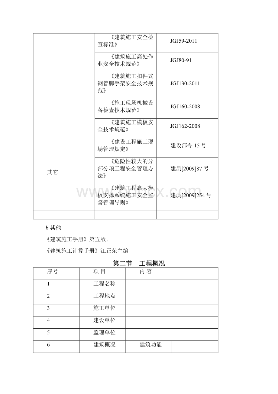 模板工程扣件式施工方案优选.docx_第2页