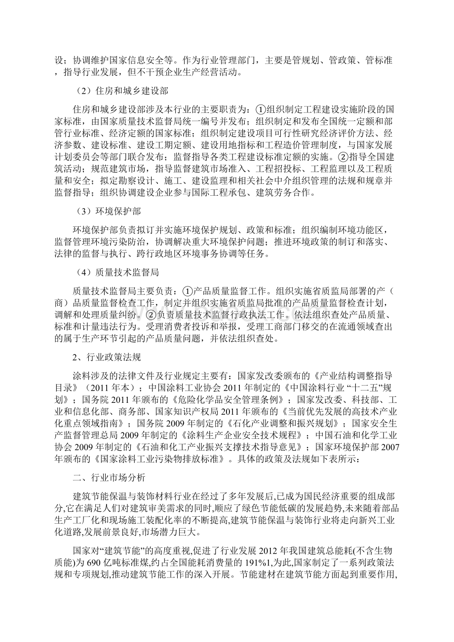 推荐精品建筑节能保温装饰材料行业分析报告.docx_第3页