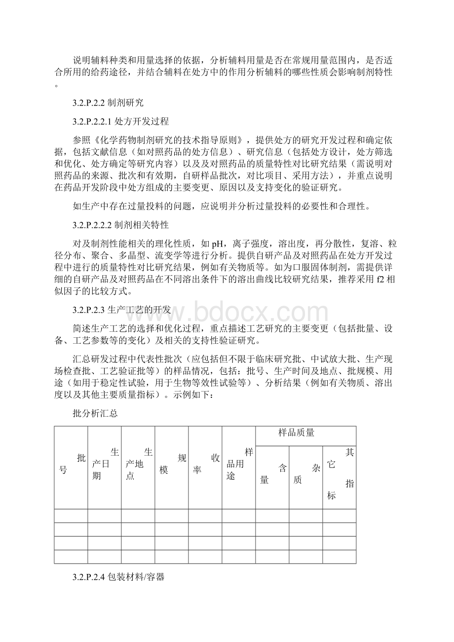 制剂CTD格式申报资料撰写要求.docx_第3页