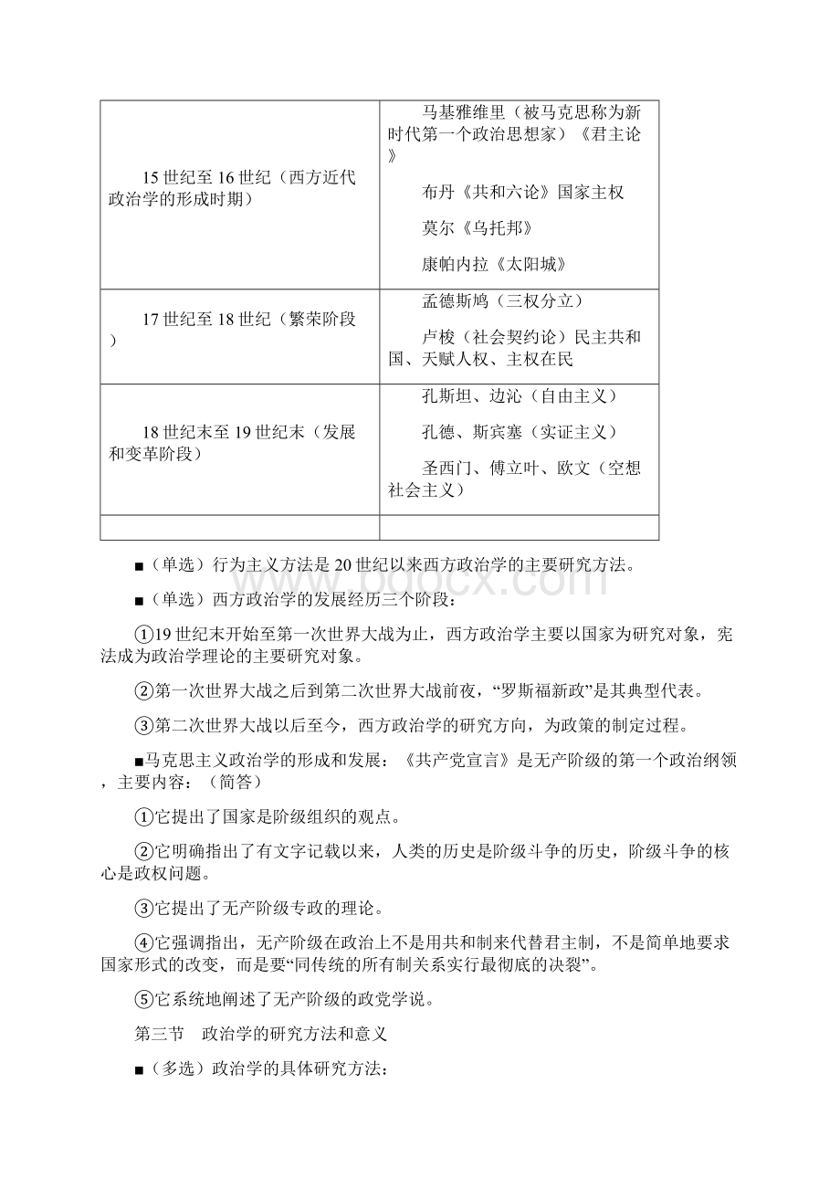 政治学概论自考重点整理笔记.docx_第3页