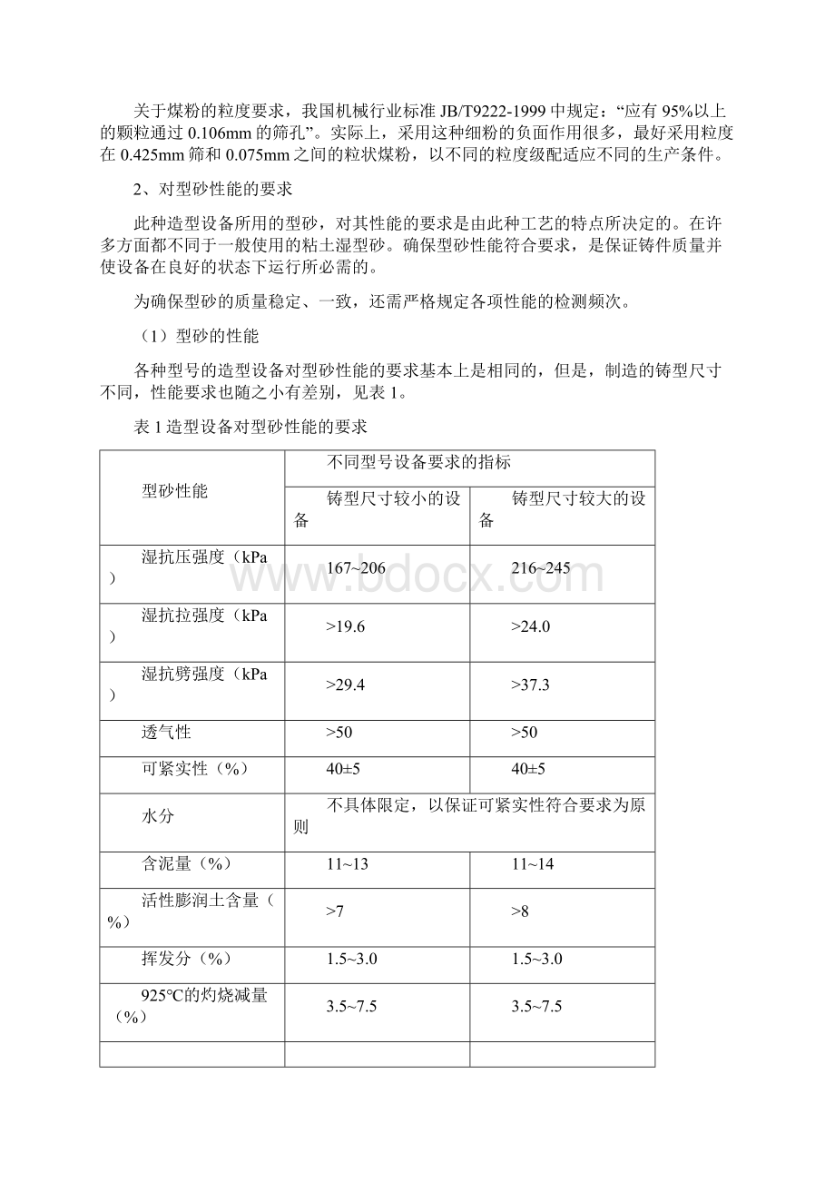 垂直分型无箱射压造型线应用中的几个工艺问题.docx_第3页