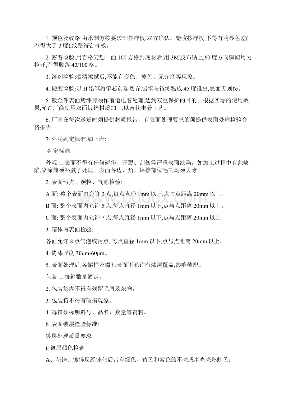 钣金件检验标准.docx_第2页