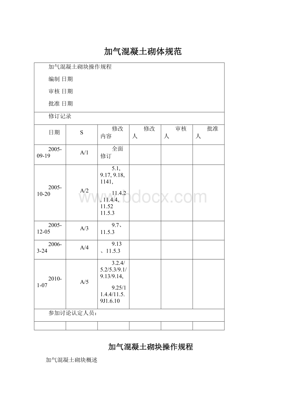 加气混凝土砌体规范.docx_第1页