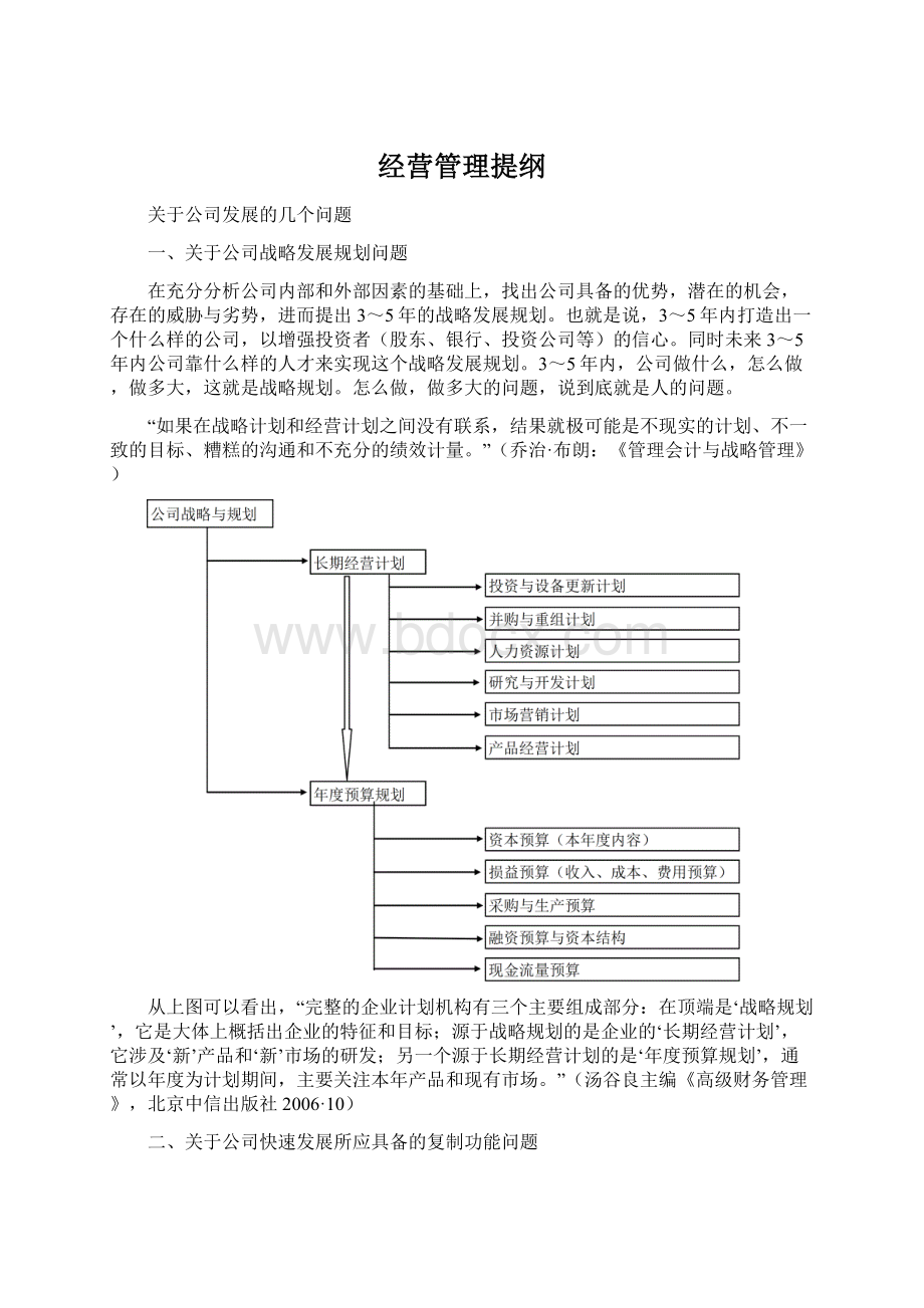 经营管理提纲文档格式.docx