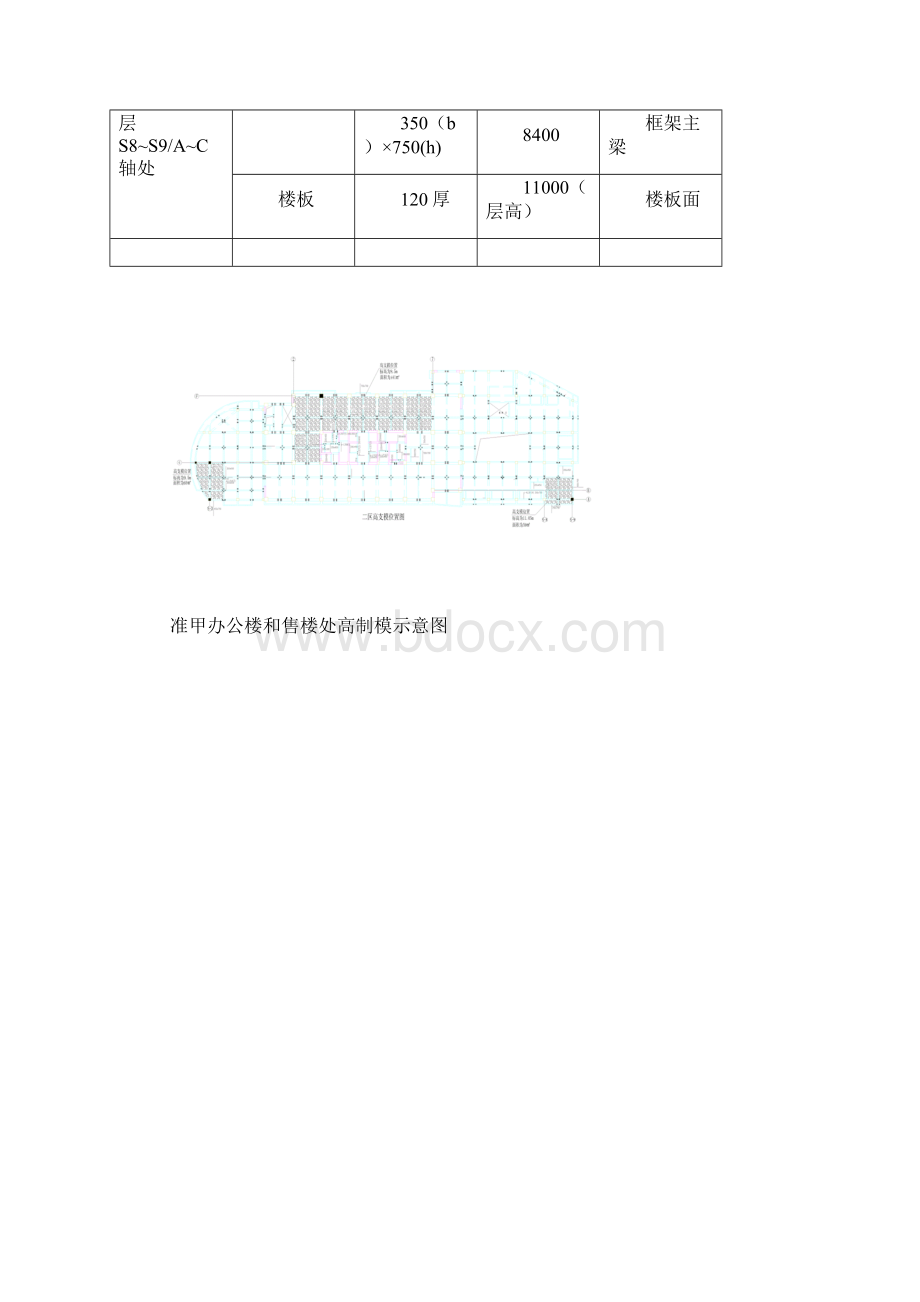 观湖一号项目售楼处局部高支模板施工方案文档格式.docx_第3页