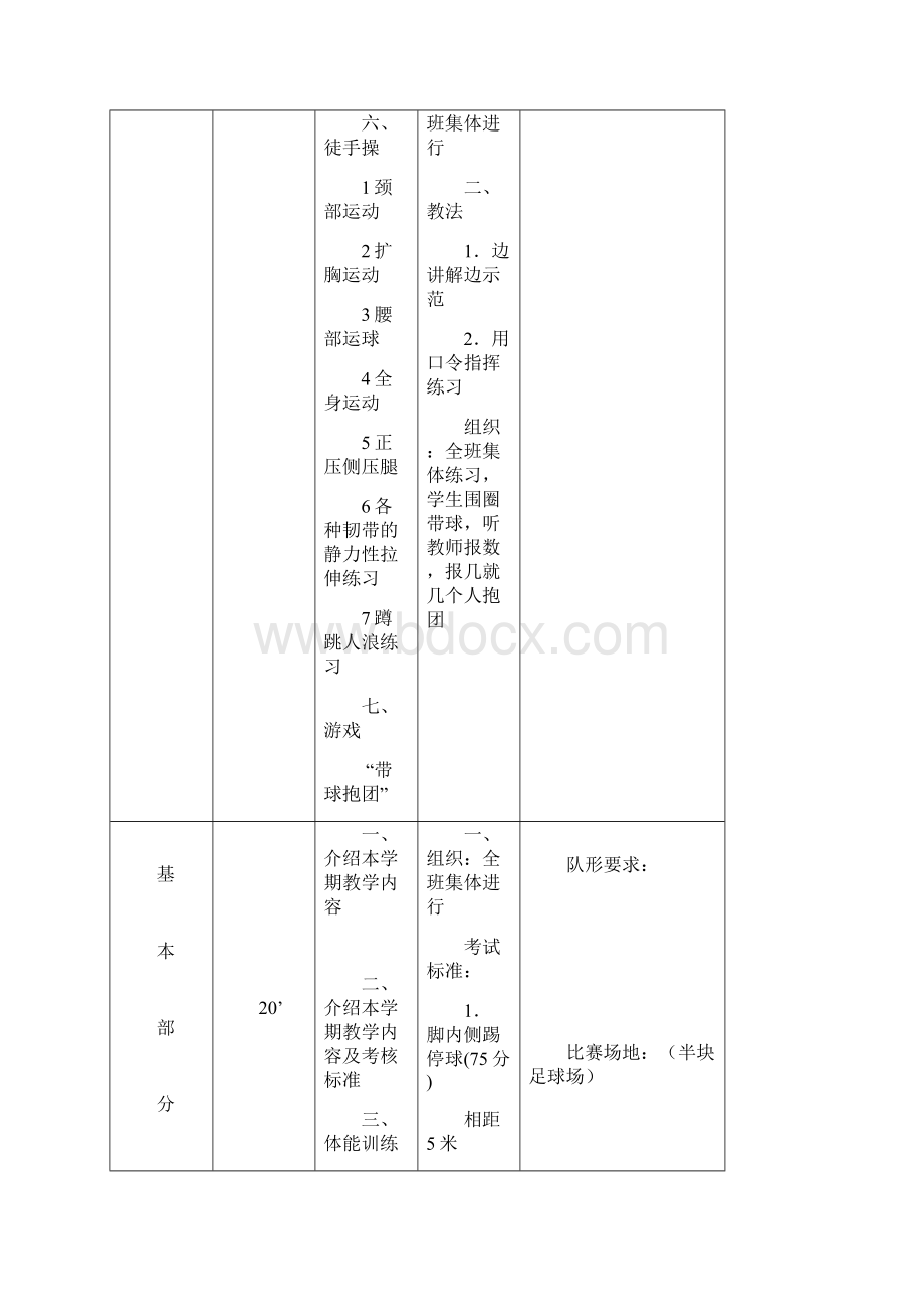 足球训练教案全集Word文档格式.docx_第2页