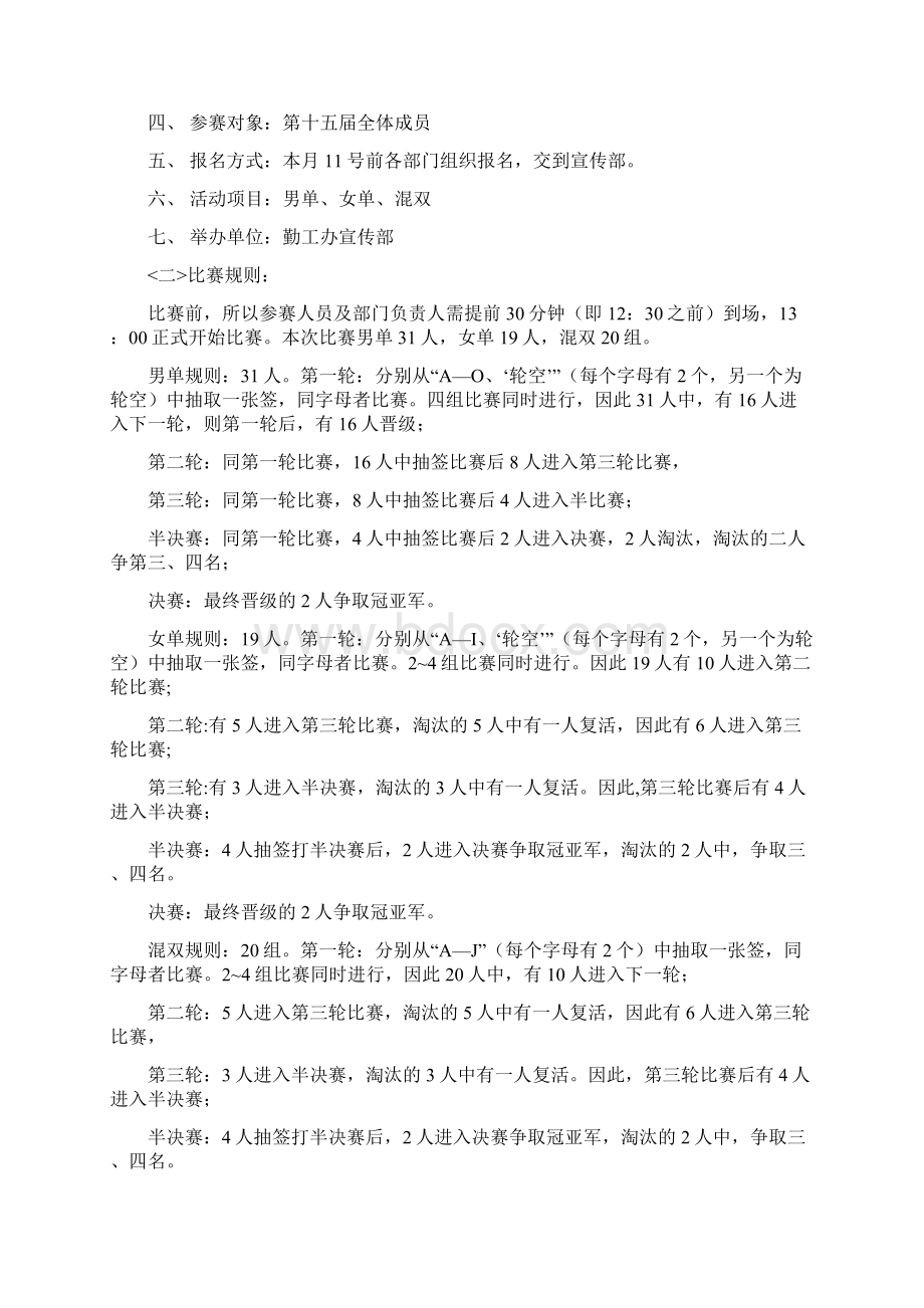 第十五届羽毛球策划Word格式.docx_第2页