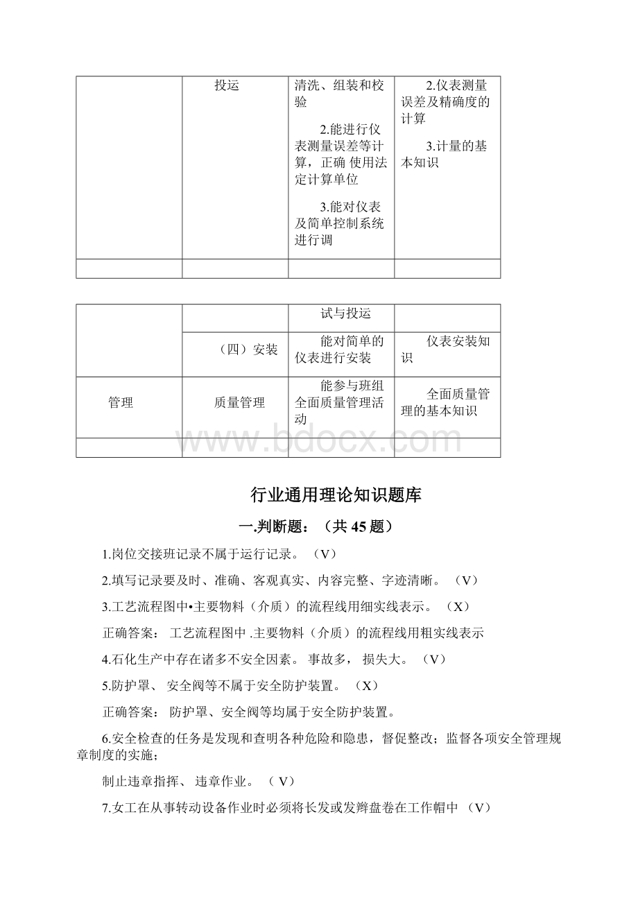 仪表维修工试题库Word文件下载.docx_第3页