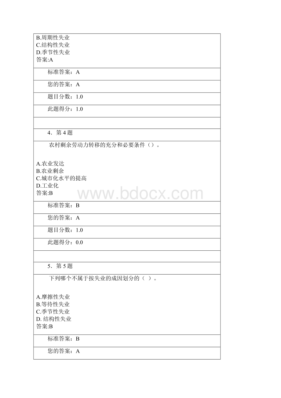 华师劳动经济学在线作业答案.docx_第2页