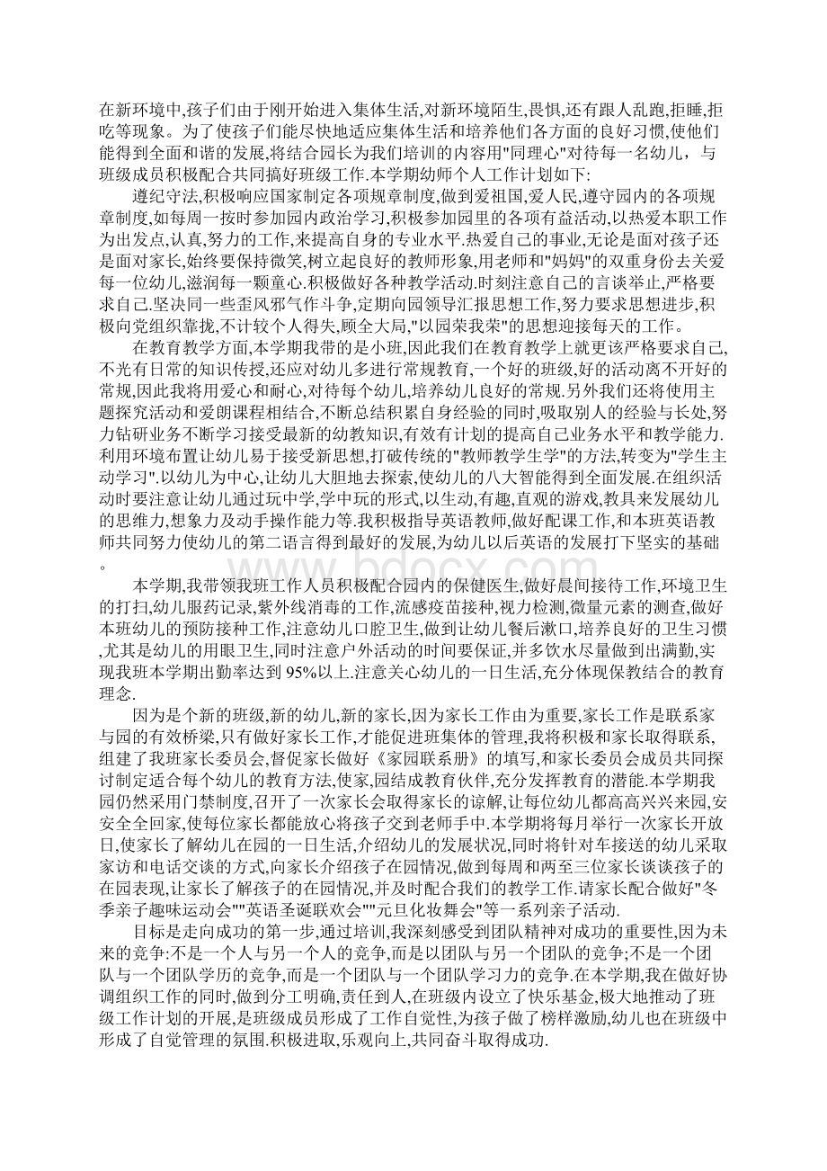 幼师个人工作计划1.docx_第3页