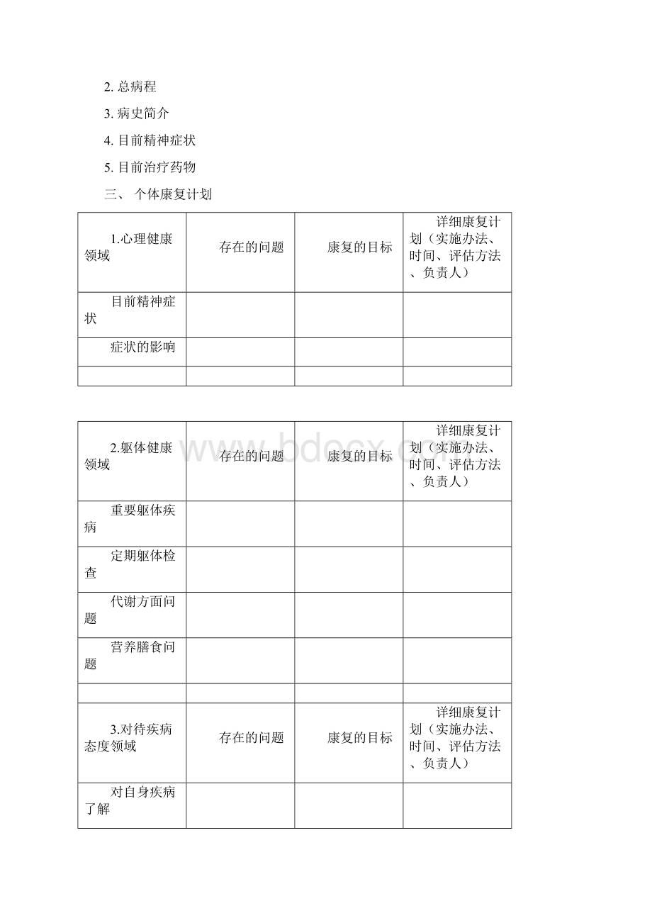 个体康复计划制定方法Word格式文档下载.docx_第2页