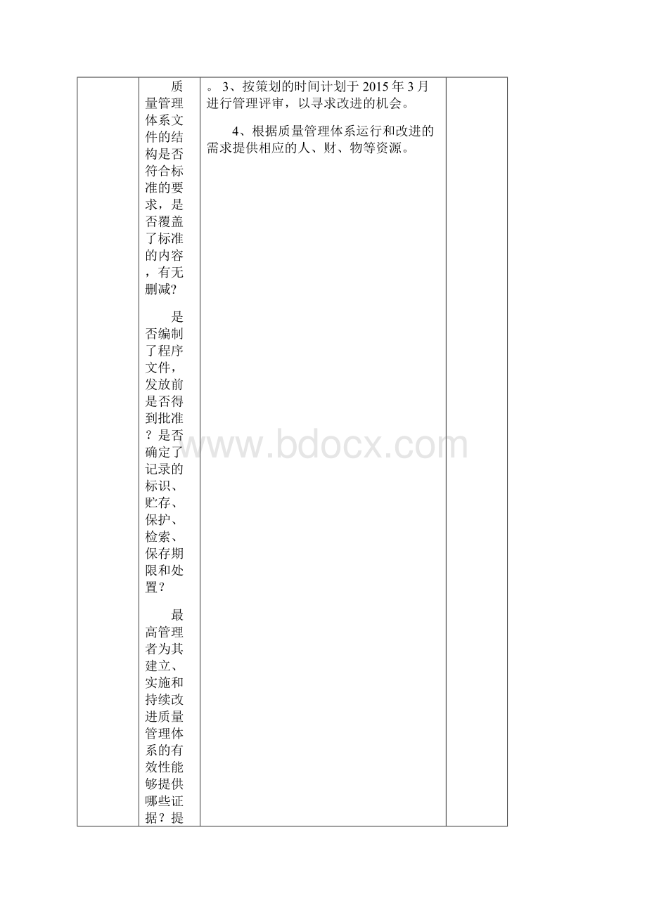 质量内审检查表.docx_第2页