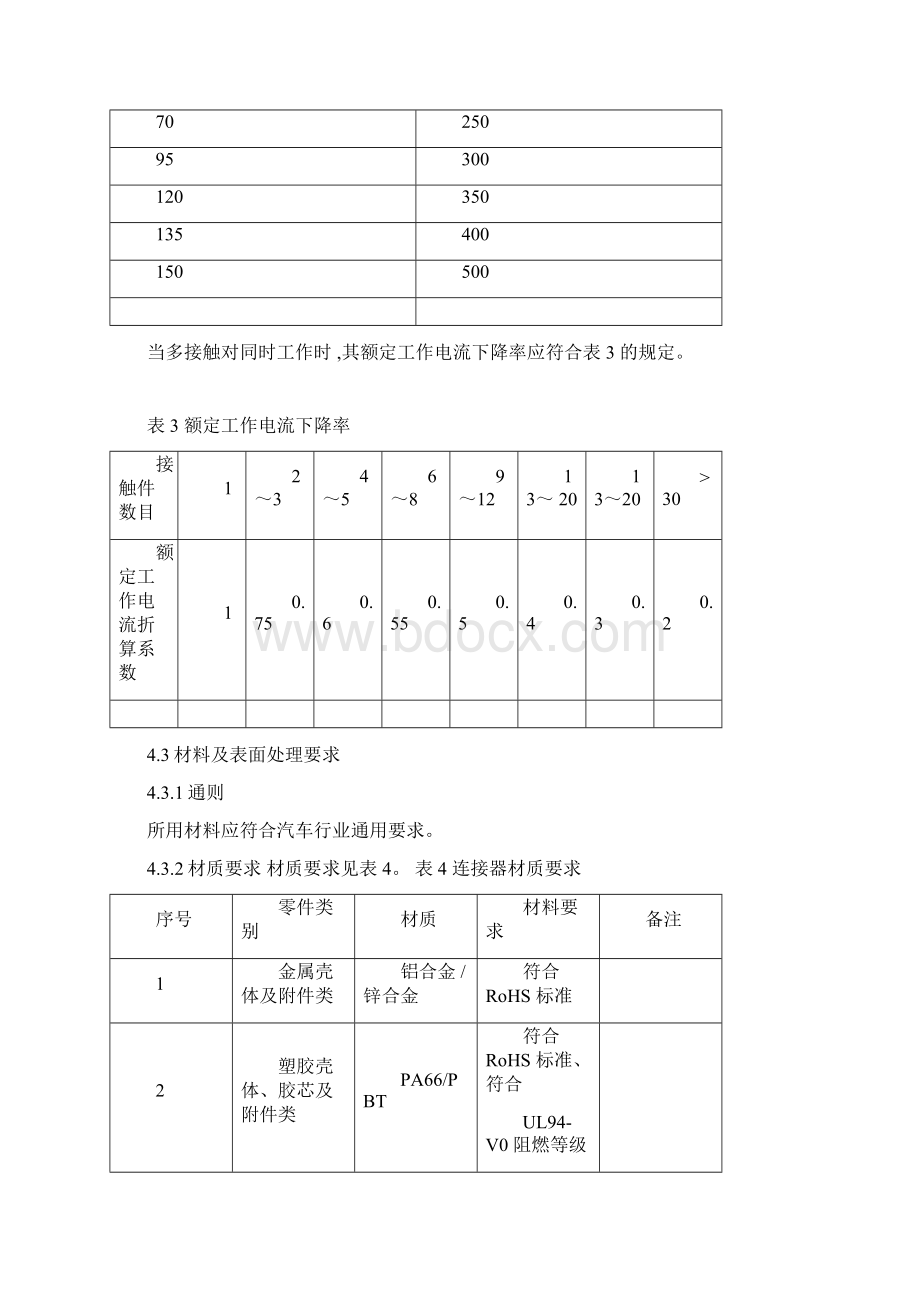 高压连接器电动汽车系列技术规范.docx_第3页