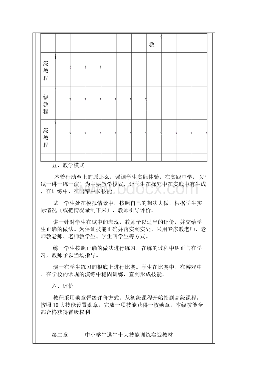 中小学生十大逃生技能训练实战教程.docx_第3页