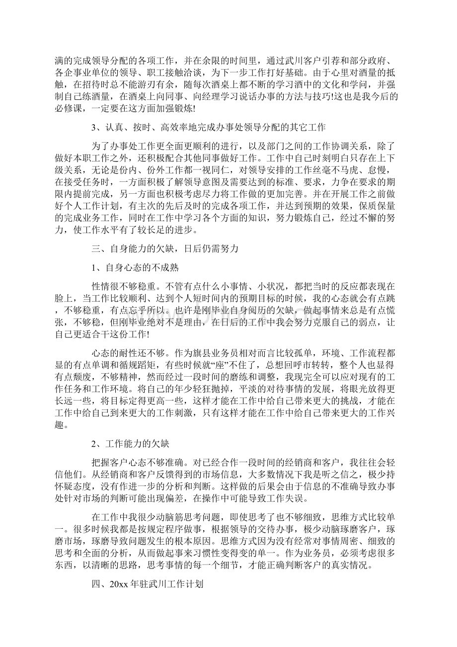 酒业销售个人总结文档格式.docx_第2页