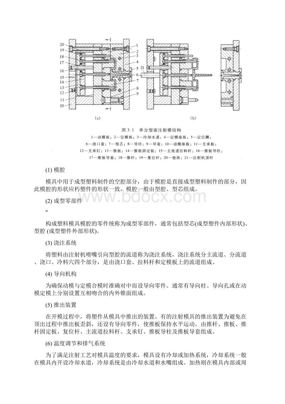 单分型面注射模Word文档格式.docx_第3页