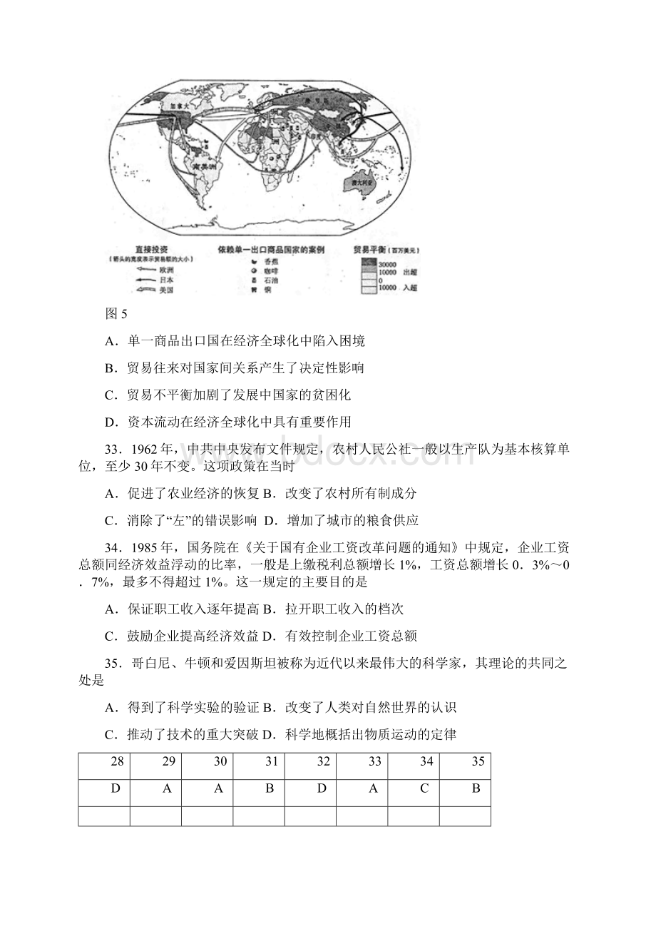 岳麓版必修3 高考真题汇总文档格式.docx_第2页