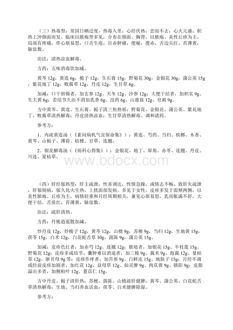 痤疮的中医辨证治疗权威性报告Word格式.docx_第3页