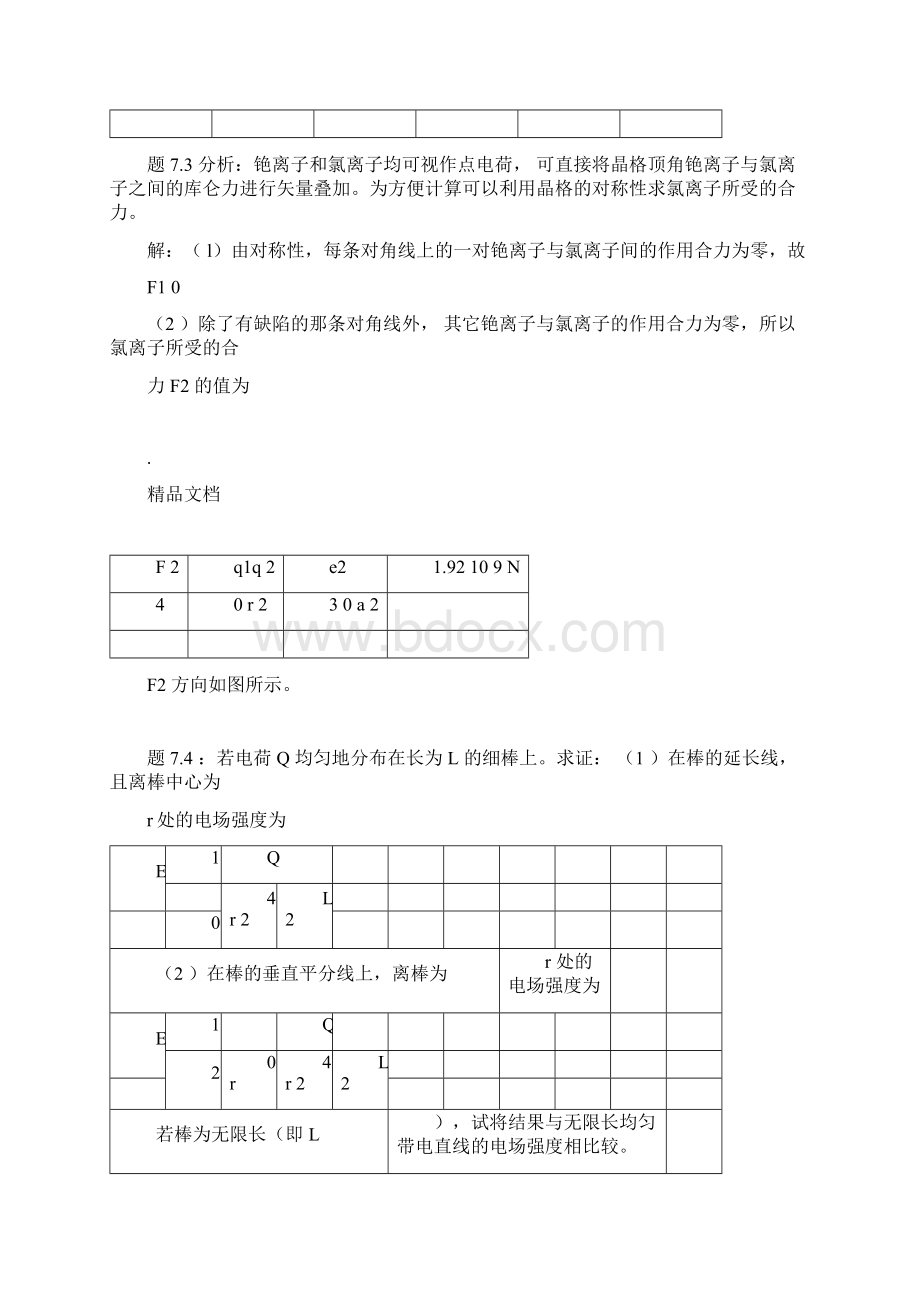 大学物理电磁学静电场经典习题详细讲解docxWord文件下载.docx_第3页