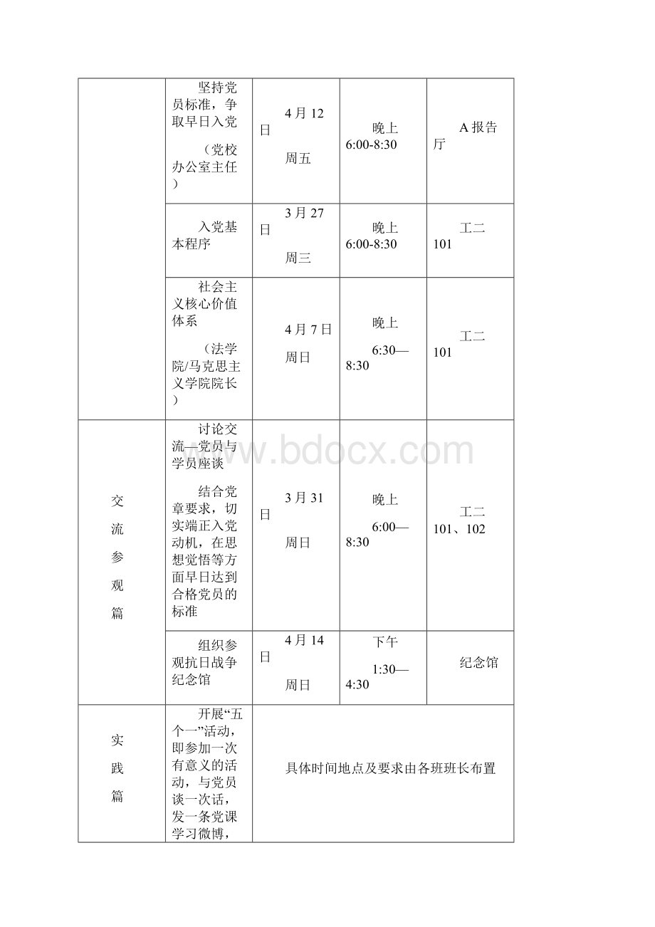 XX大学党校入党积极分子培训班学员手册修订版.docx_第3页