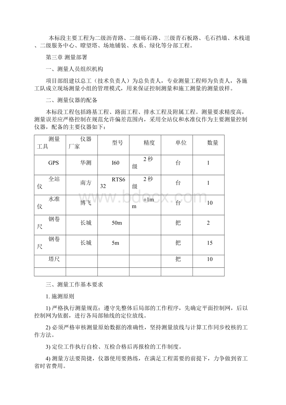 园林绿化测量方案文档格式.docx_第2页