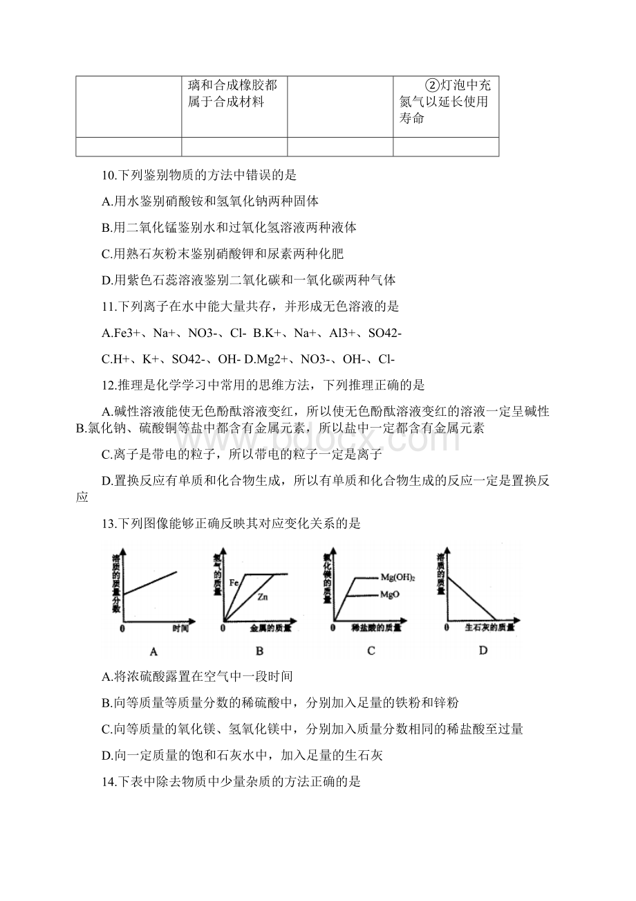 化学黑龙江省齐齐哈尔市中考化学试题word版含答案.docx_第3页