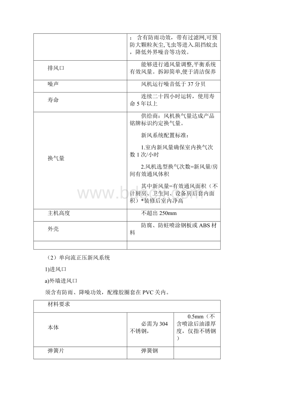 万科新风关键技术统一标准Word文件下载.docx_第3页