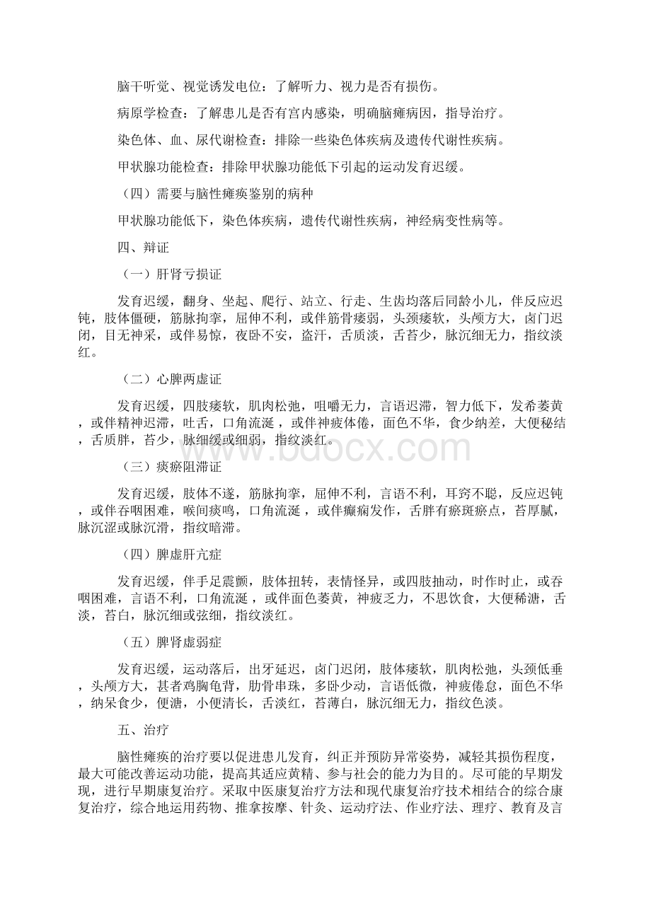 中医儿科脑性瘫痪诊疗指南文档格式.docx_第2页