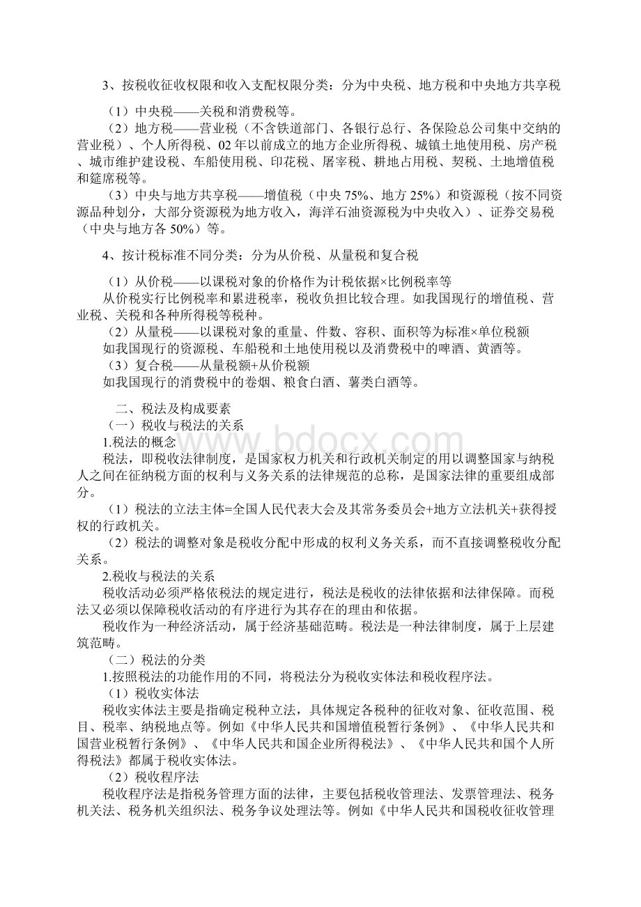 会计从业资格考试第三章税收法律制度教材内容.docx_第3页