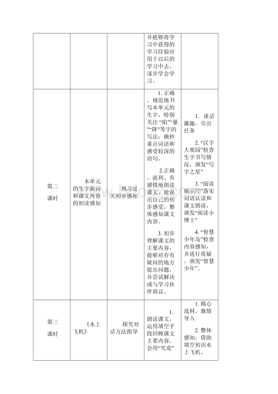 苏教版 小学语文三年级下册第五单元整组教案.docx_第3页