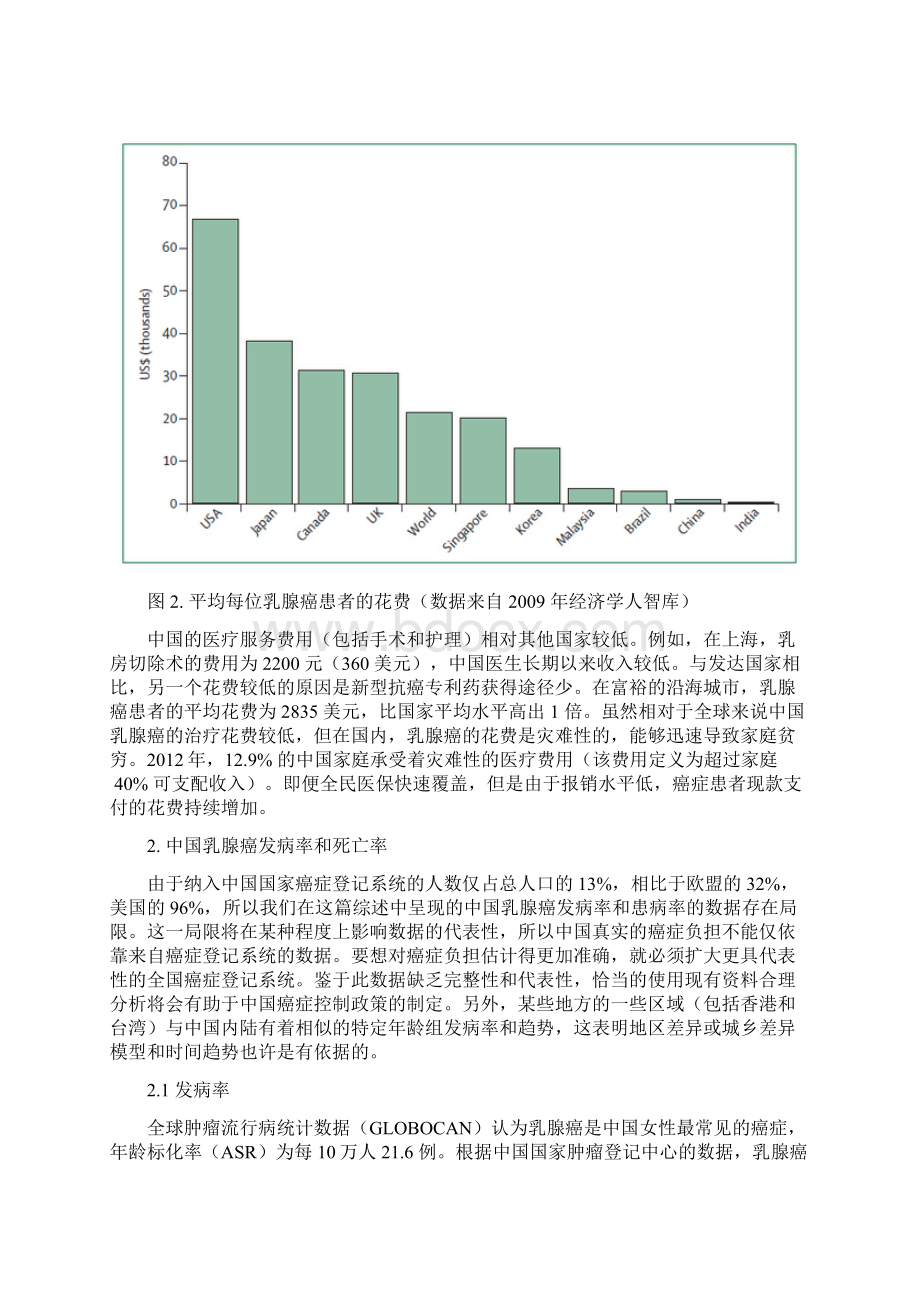 中国乳腺癌现状综述.docx_第3页