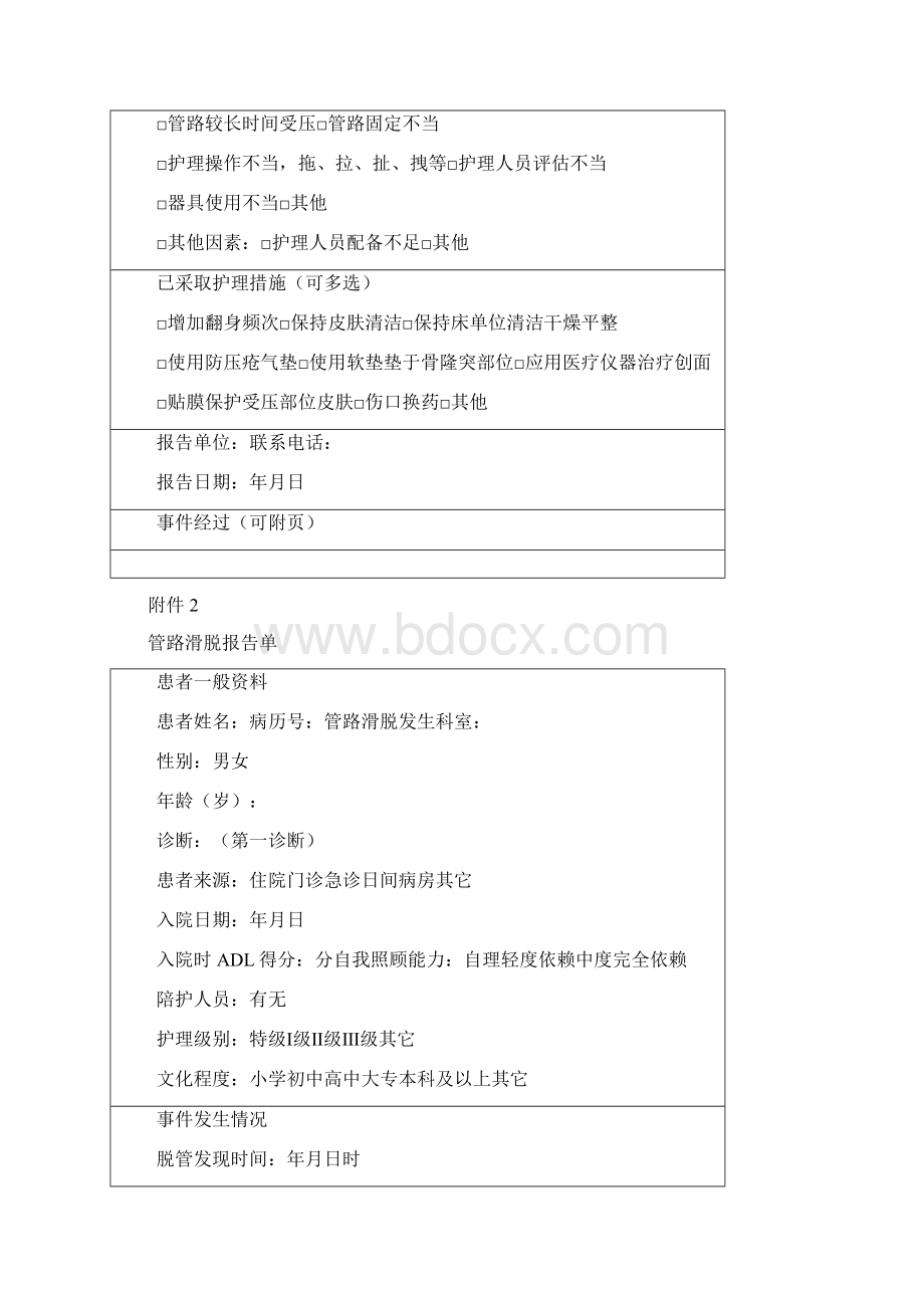 护理不良事件上报表文档格式.docx_第3页