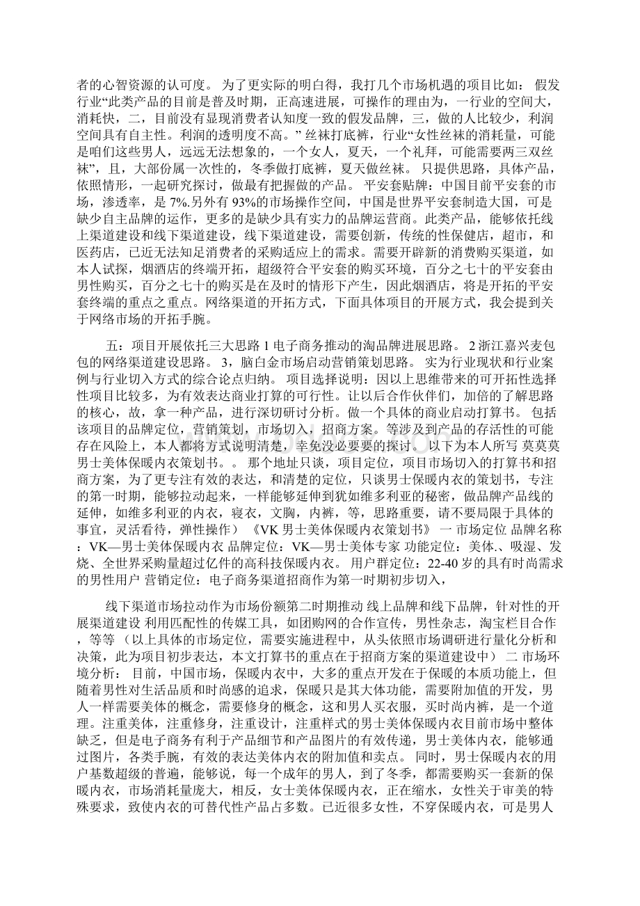 关于电子商务市场机遇分析与品牌商业策划书.docx_第2页