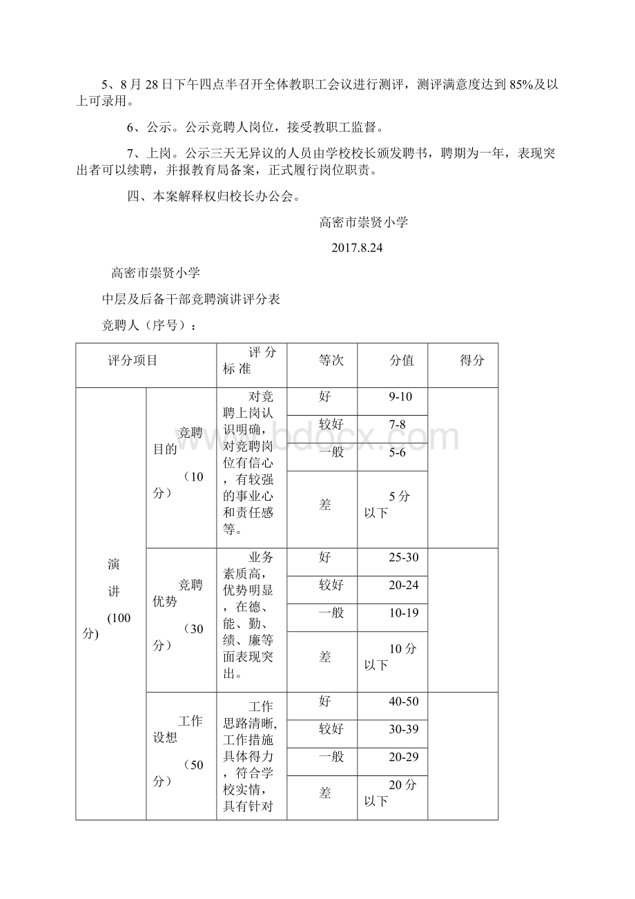 学校县管校聘实施方案.docx_第2页