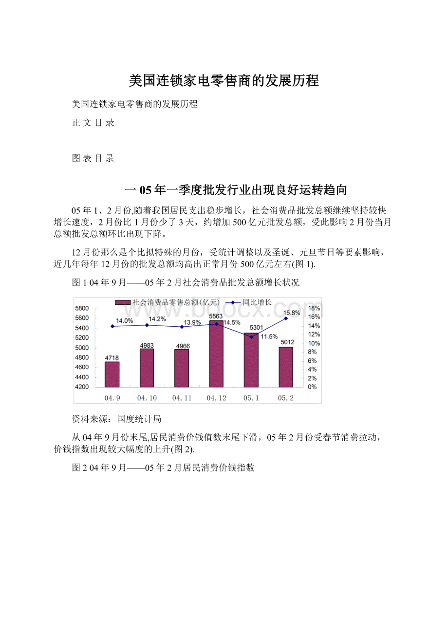 美国连锁家电零售商的发展历程.docx_第1页