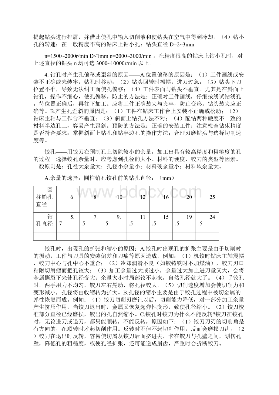 新版钳工一般操作作业指导书Word格式文档下载.docx_第2页