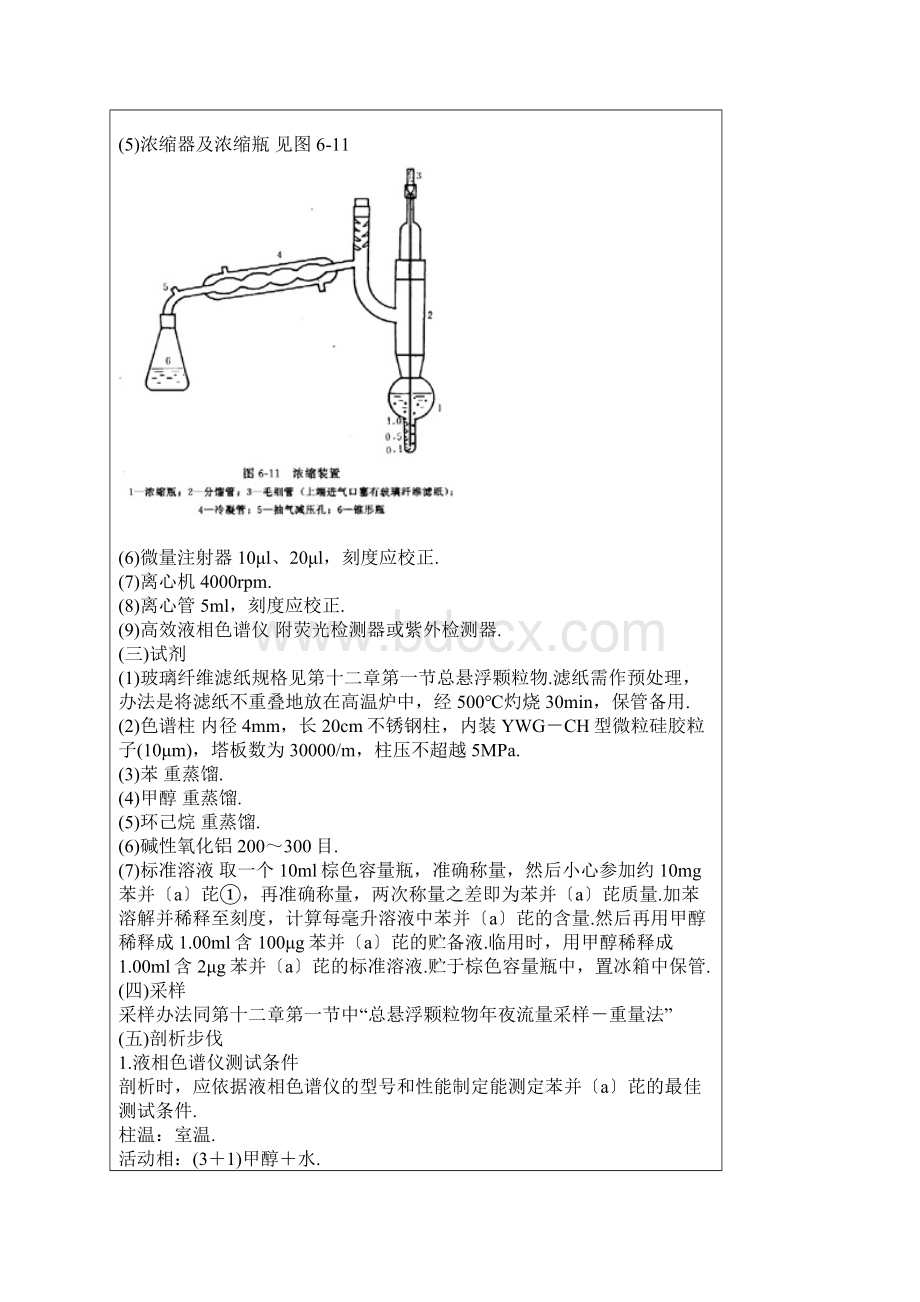 空气废气中苯并芘采样与检测方法Word文档下载推荐.docx_第3页