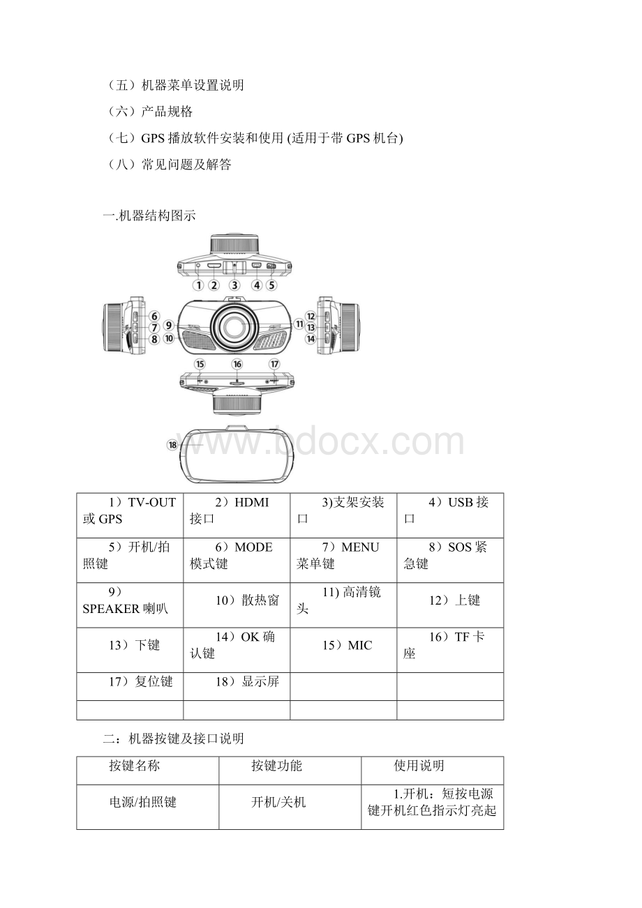 安霸A12凌度A12行车记录仪使用说明书.docx_第2页