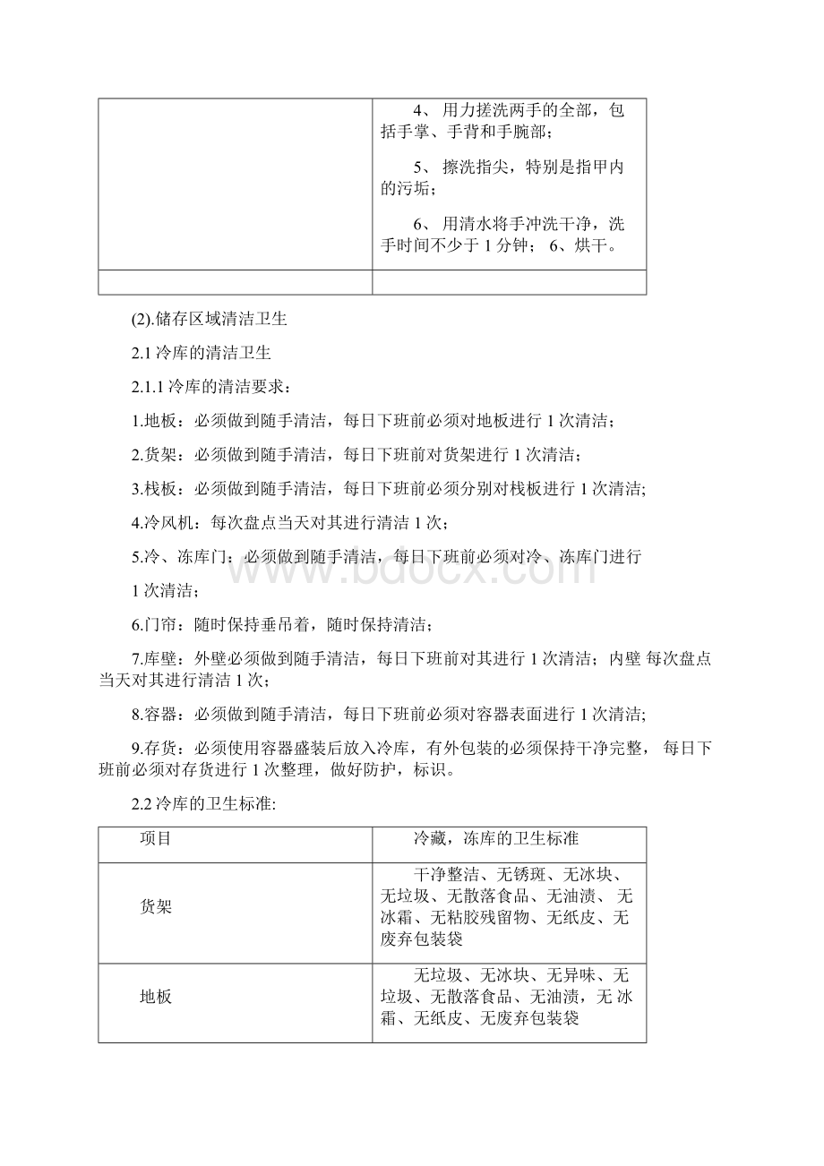 烘焙车间卫生标准化管理规定Word下载.docx_第3页