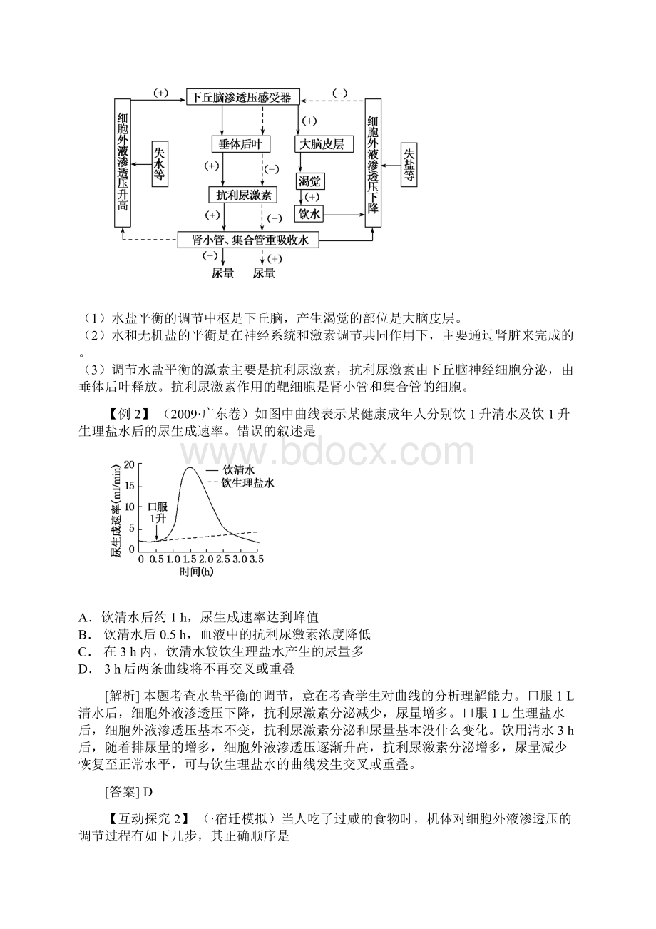 恒心高考生物满分冲刺人体的内环境与稳态专题.docx_第3页