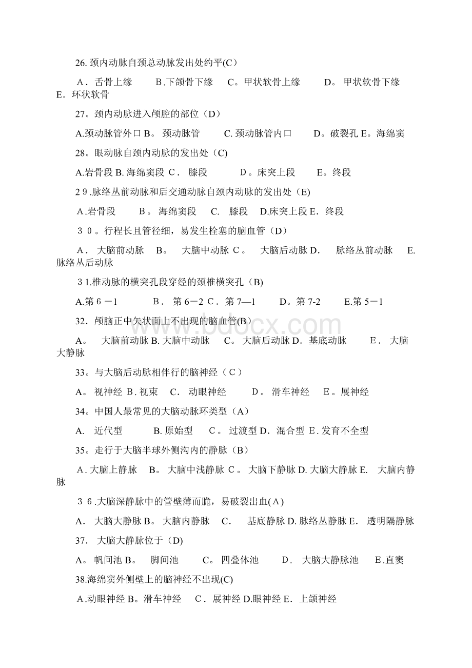 断层解剖学复习资料干货文档格式.docx_第3页