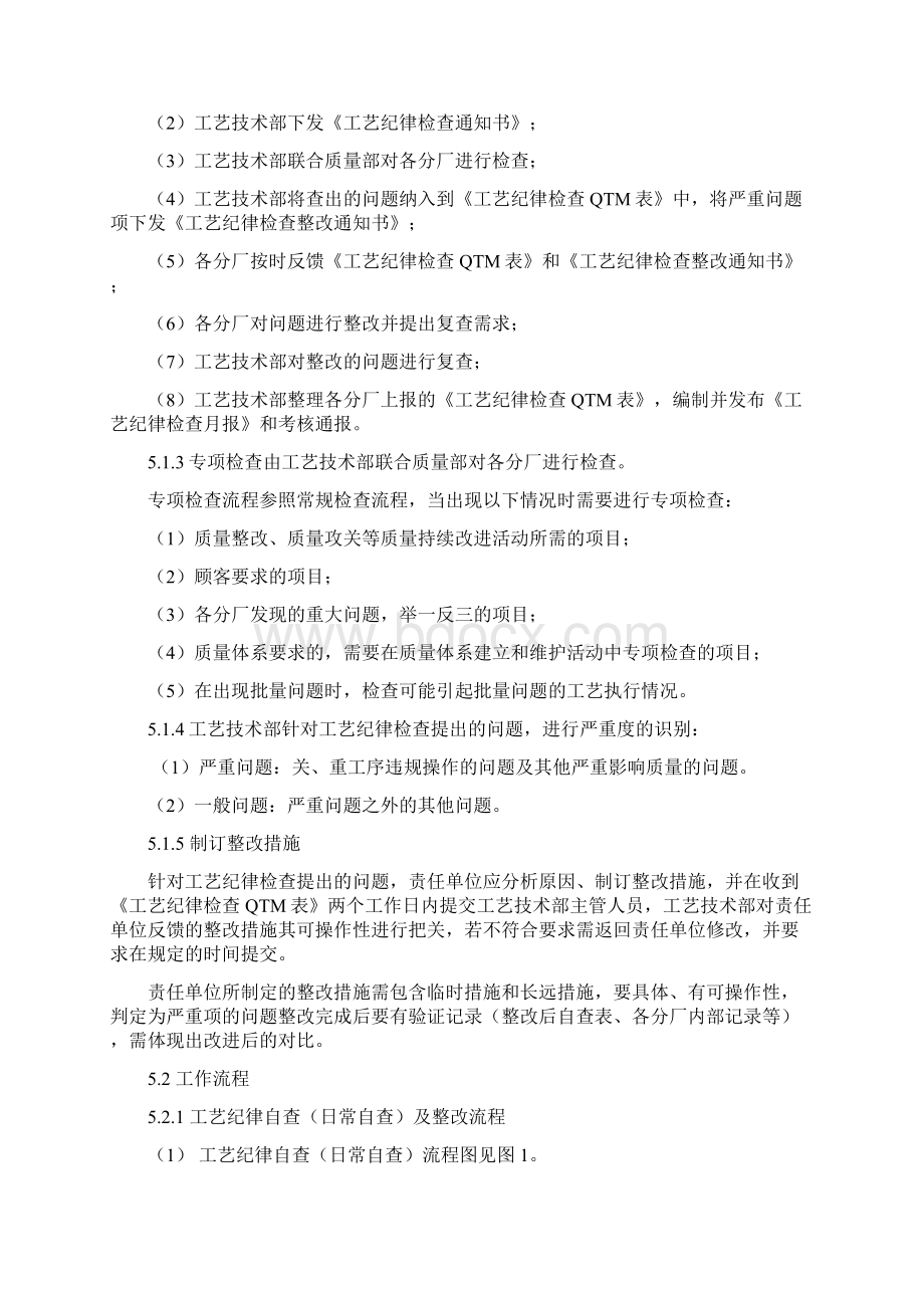 工艺纪律检查管理程序汇总Word文档下载推荐.docx_第3页