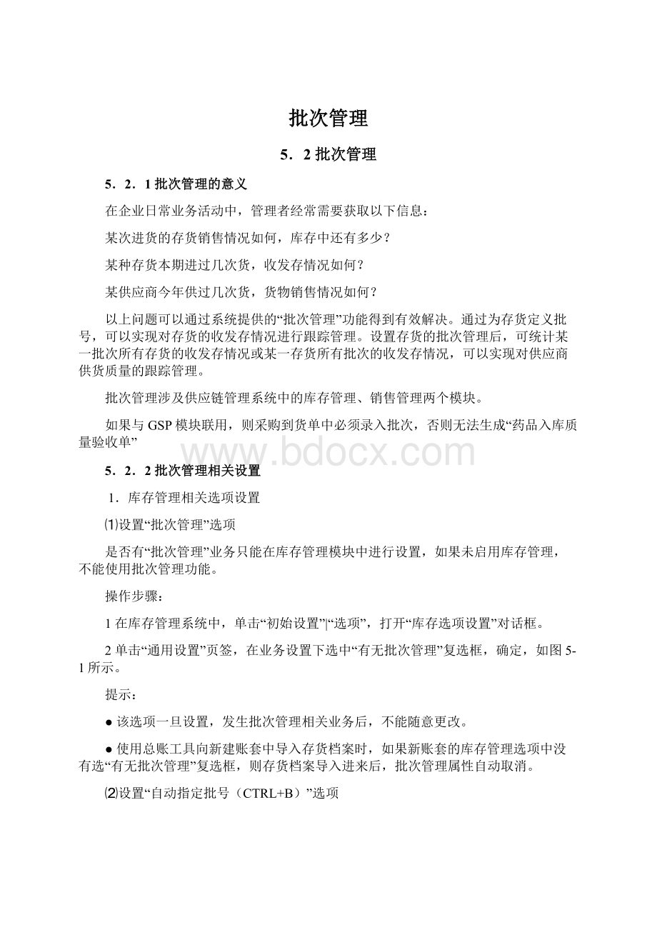 批次管理Word下载.docx