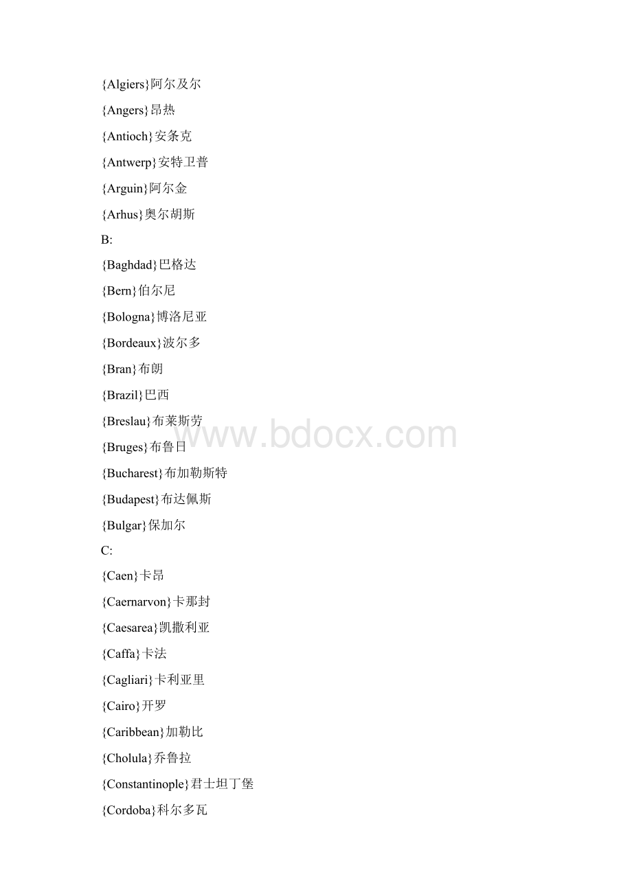 中世纪2全面战争城市名称对照+实用秘籍代码.docx_第3页