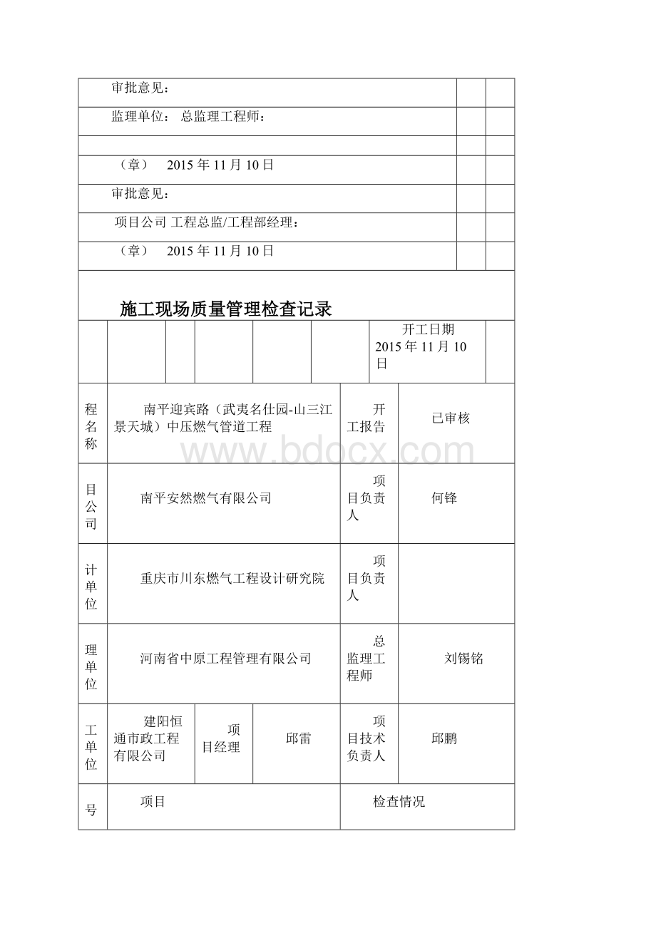 南平LNG气化站出站管网中压燃气管道工程竣工资料Word文件下载.docx_第3页