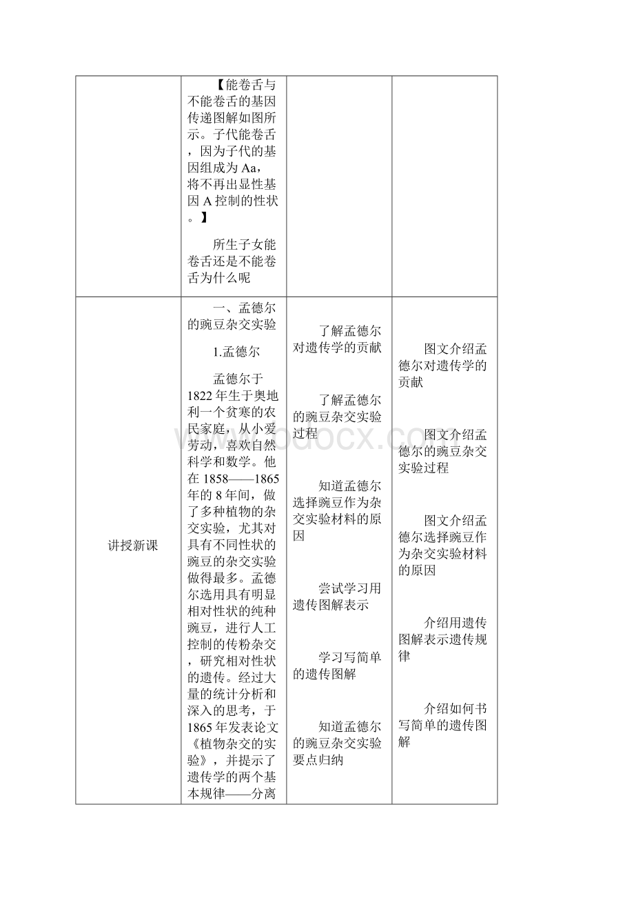 《基因的显性和隐性》素养教案.docx_第2页