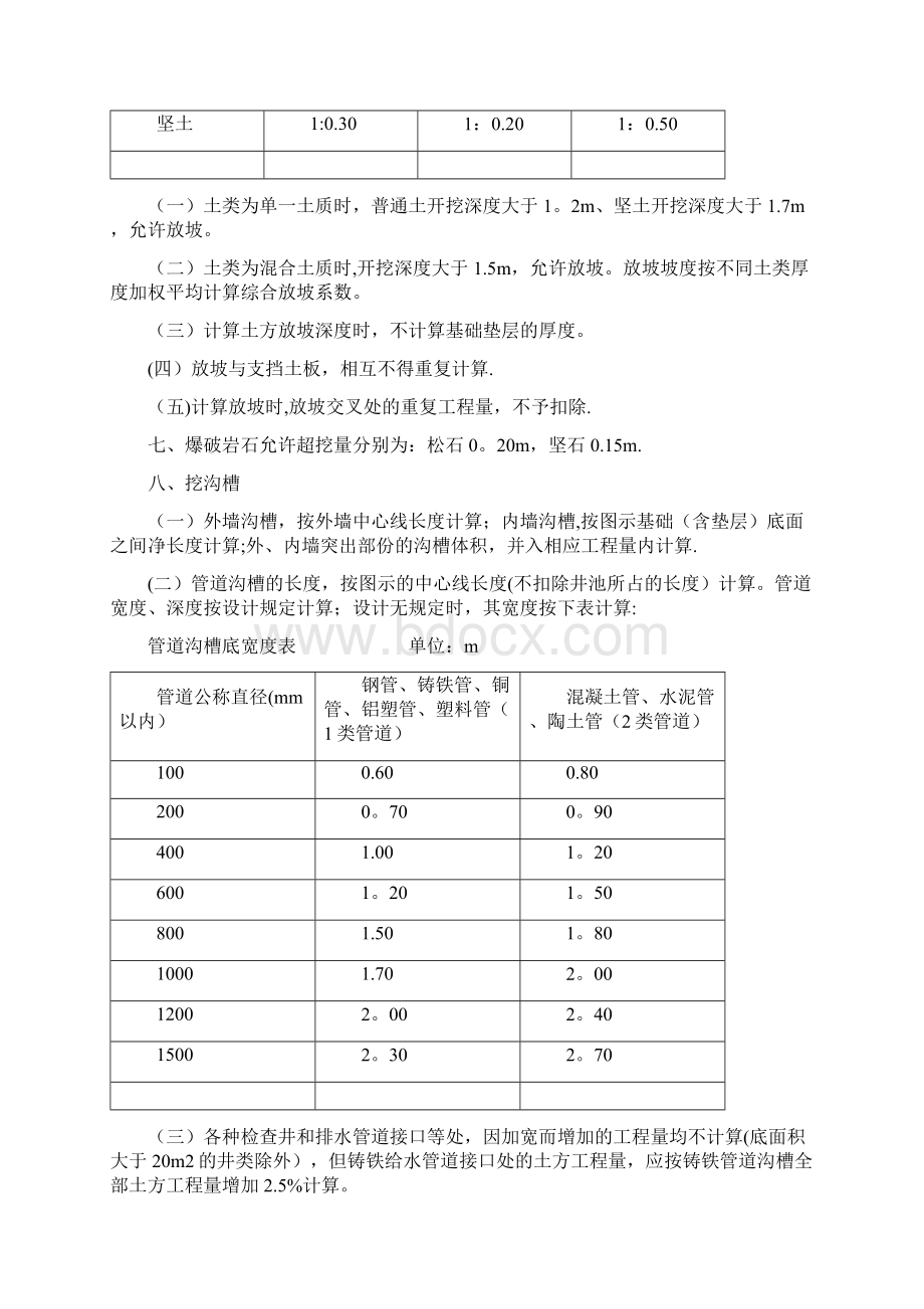 山东省建筑工程工程量计算规则Word文件下载.docx_第3页