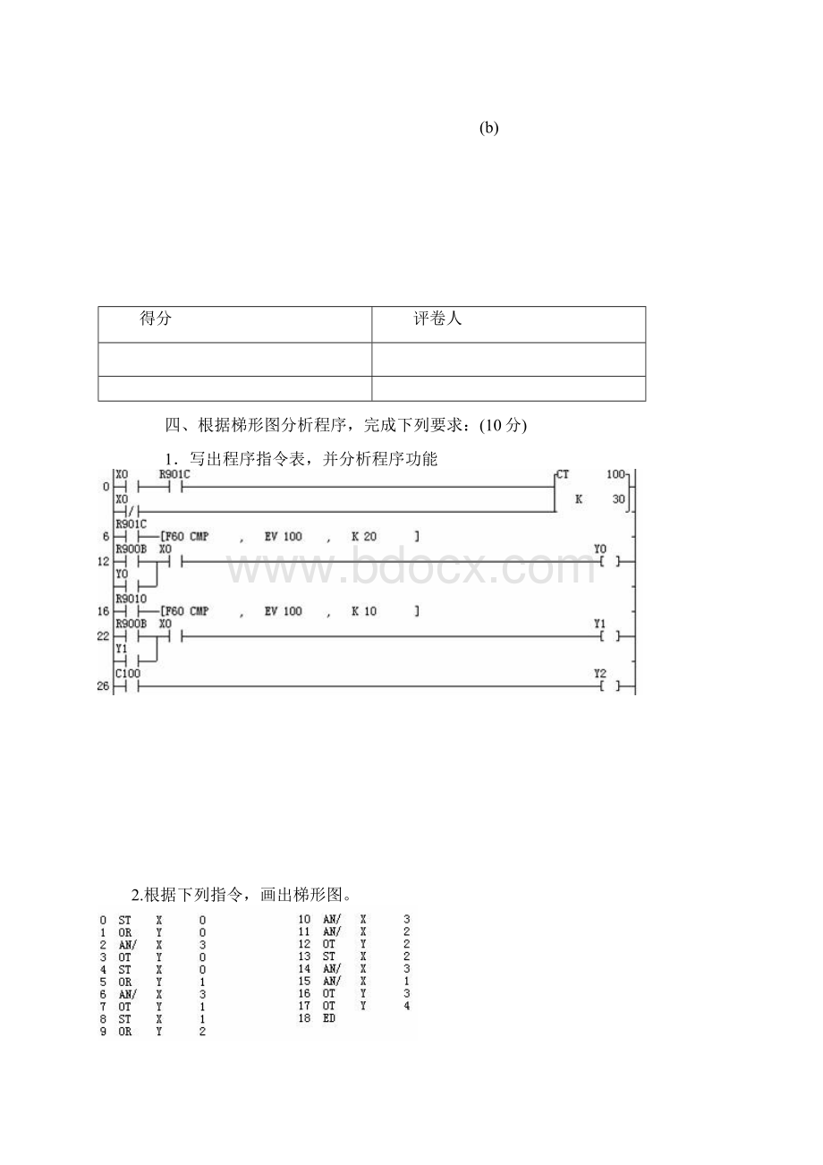 电气控制与PLC试题与答案2BY 凉.docx_第3页