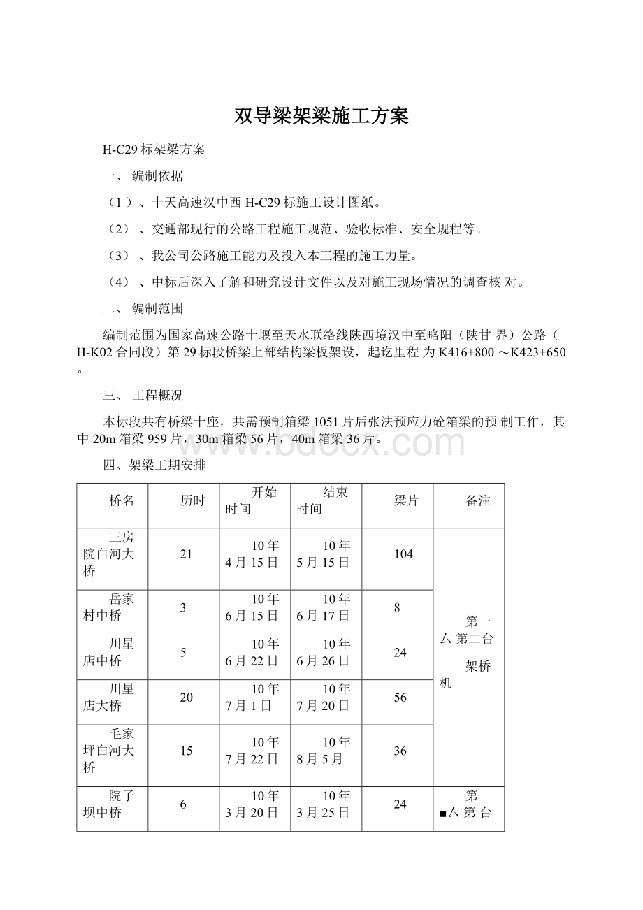 双导梁架梁施工方案.docx_第1页