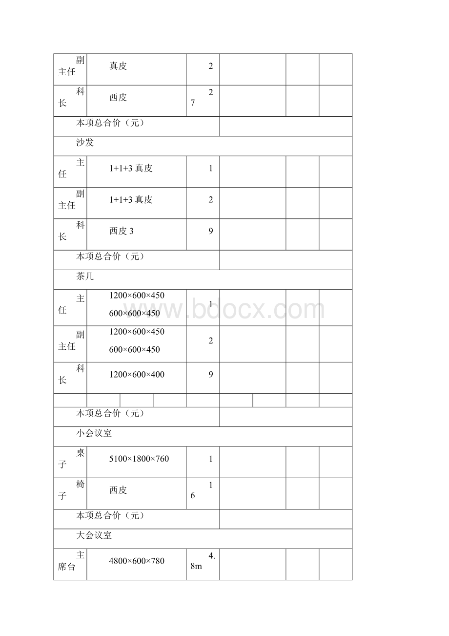 办公桌椅等采购项目办法竞争性谈判文件wjsh1021.docx_第3页